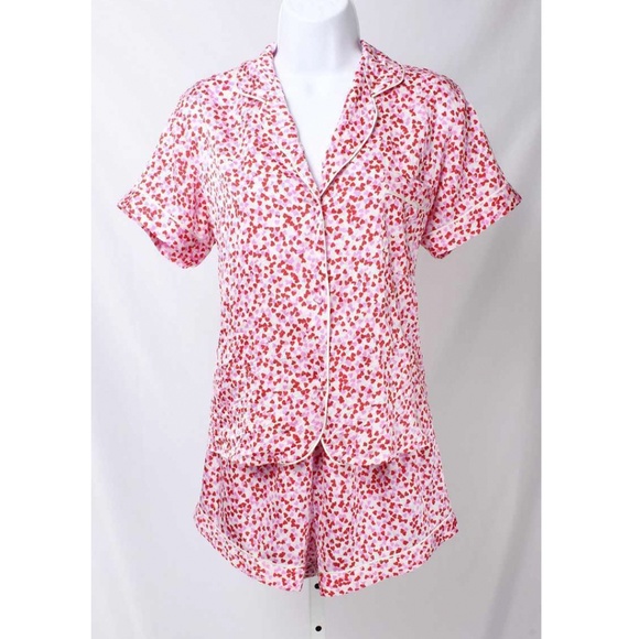 kate spade Other - Kate Spade Heart Print Top & Short Pajama Set